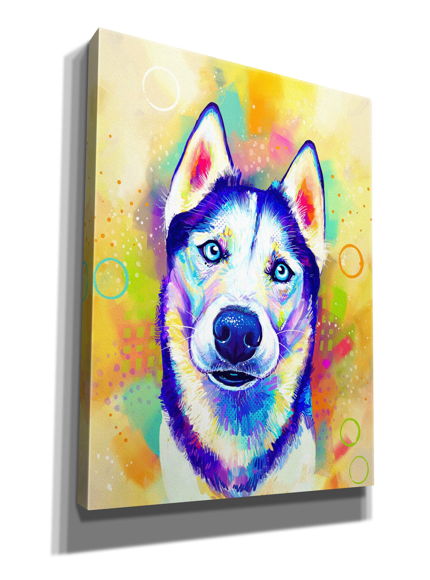 Amazon.com: Epic Graffiti 'Pop Art Siberian Husky' by Furbaby